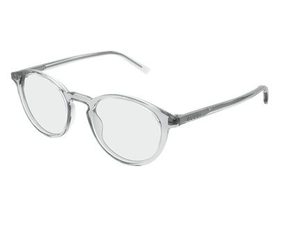 Montura de gafas Gucci Hombre GG1998O004-GREY-GREY-TRANSPARENT49 - GG1998O004-GREY-GREY-TRANSPARENT49